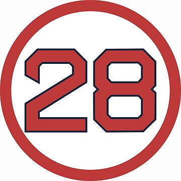 Vorschaubild zum Design JD Martinez #28 Jersey Number von StickBall