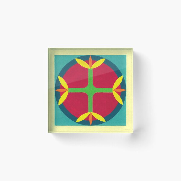 Item preview, Flower Tile Number 01 designed and sold by Melissa Holland.