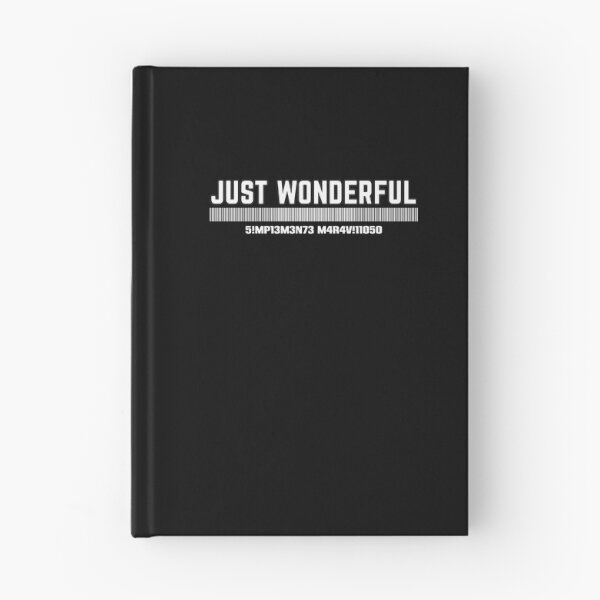 Item preview, Funny Phrases, Just Wonderful designed and sold by MeroniGDesign.