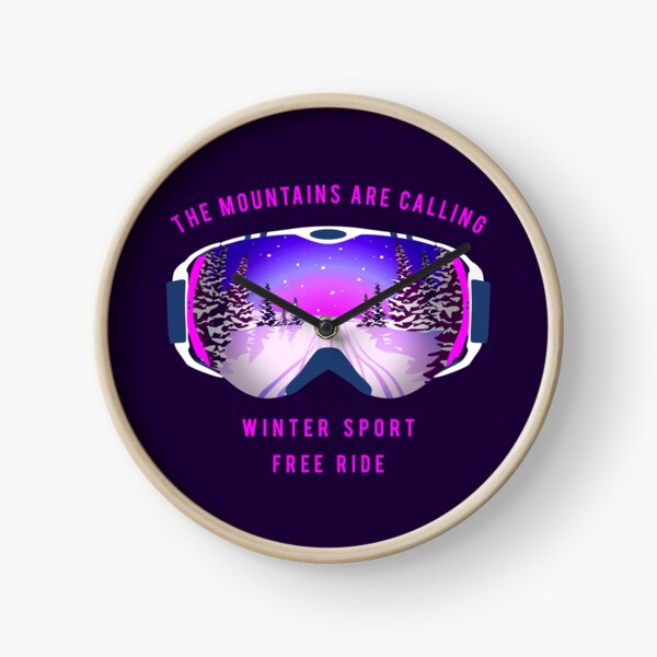 Item preview, Ski goggles. The Mountains are calling designed and sold by lents.