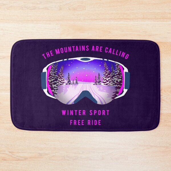 Item preview, Ski goggles. The Mountains are calling designed and sold by lents.