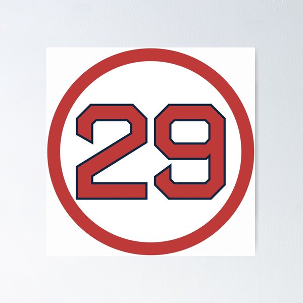 Item preview, Bobby Dalbec #29 Jersey Number designed and sold by StickBall.