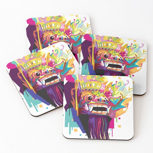 Item preview, Barong in WPAP (Wedha's Pop Art Portrait) designed and sold by Chandrartz.