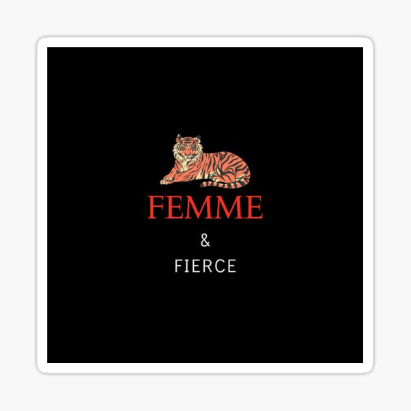 Item preview, Woman & Fierce Design designed and sold by Dashagraphy.