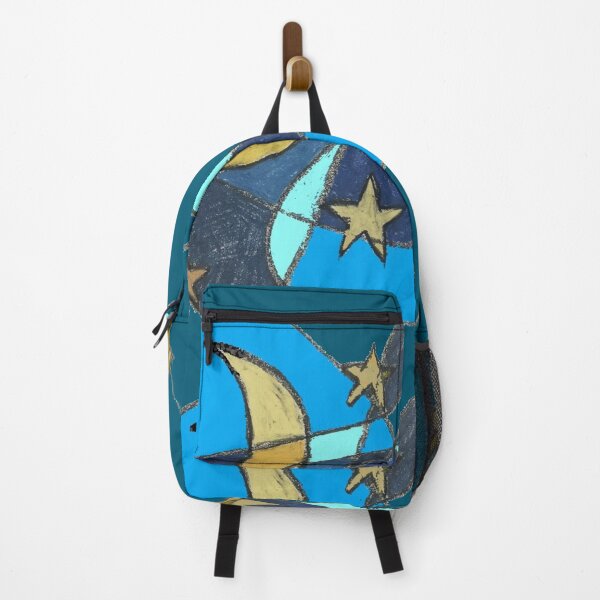 Item preview, Stars and Moon Oil Pastel designed and sold by rtbrassard.