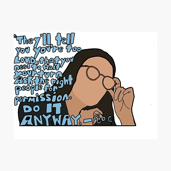 Item preview, AOC Quote designed and sold by Divah Dane.