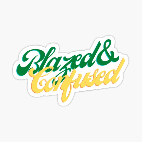 Item preview, Blazed & Confused  designed and sold by HartfeltDesign.