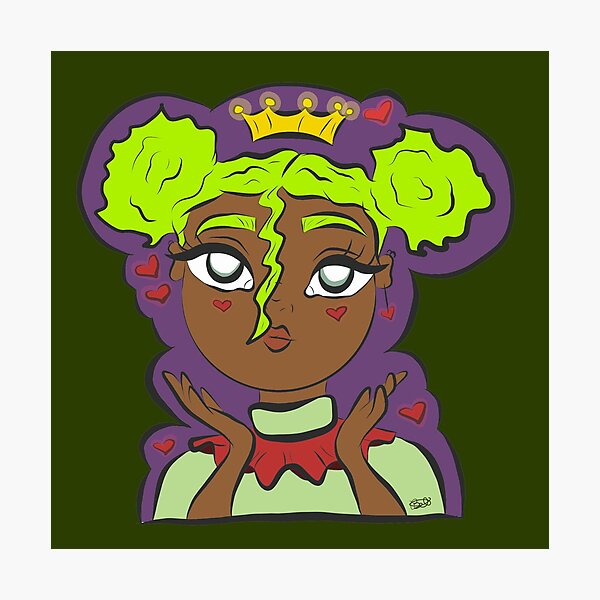 Item preview, Neon Green drawing designed and sold by bxotiic.