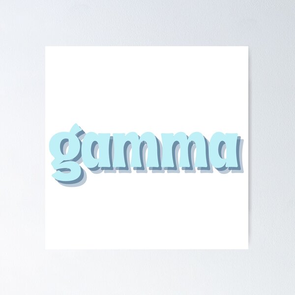 Item preview, Gamma-blue designed and sold by Raquel Taylor.