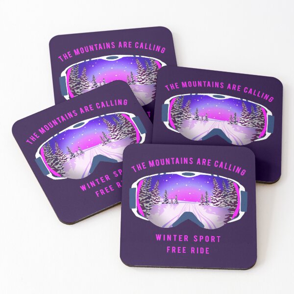 Item preview, Ski goggles. The Mountains are calling designed and sold by lents.
