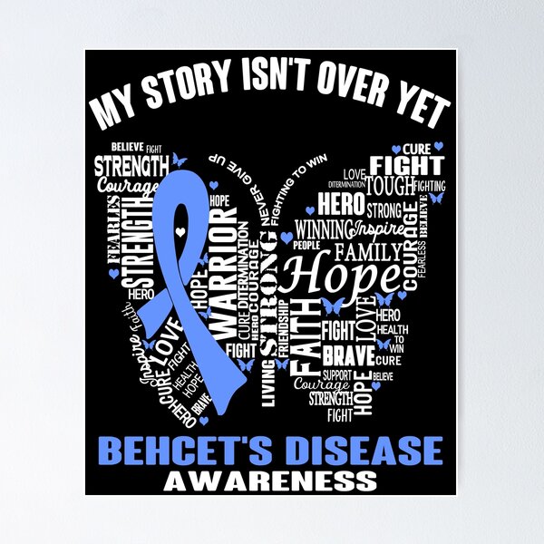 Item preview, My Story Isn't Over Yet Behcet's Disease Awareness designed and sold by RidnerStore.