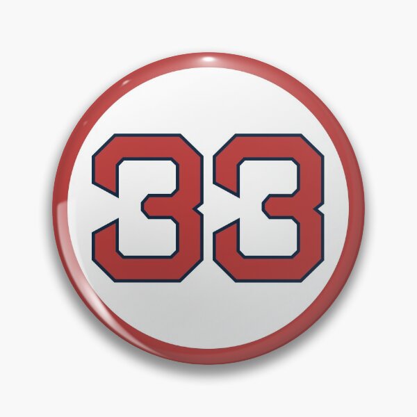Item preview, Jason Varitek #33 Jersey Number designed and sold by StickBall.