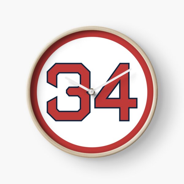 Item preview, David Ortiz #34 Jersey Number designed and sold by StickBall.