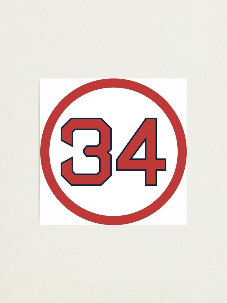 David Ortiz #34 Jersey Number