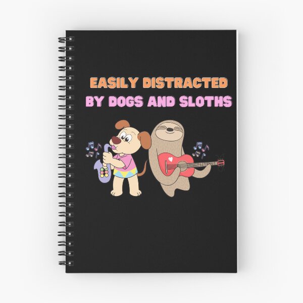 Item preview, Easily Distracted By Dogs And Sloths designed and sold by Costas-Designs.