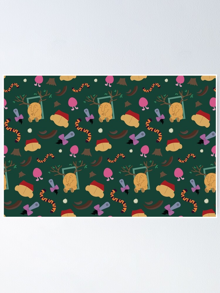 Thumbnail 1 of 3, Poster, Tails Pattern designed and sold by K8sDesigns.