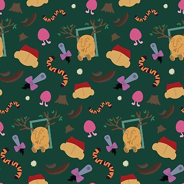 Artwork thumbnail, Tails Pattern by K8sDesigns