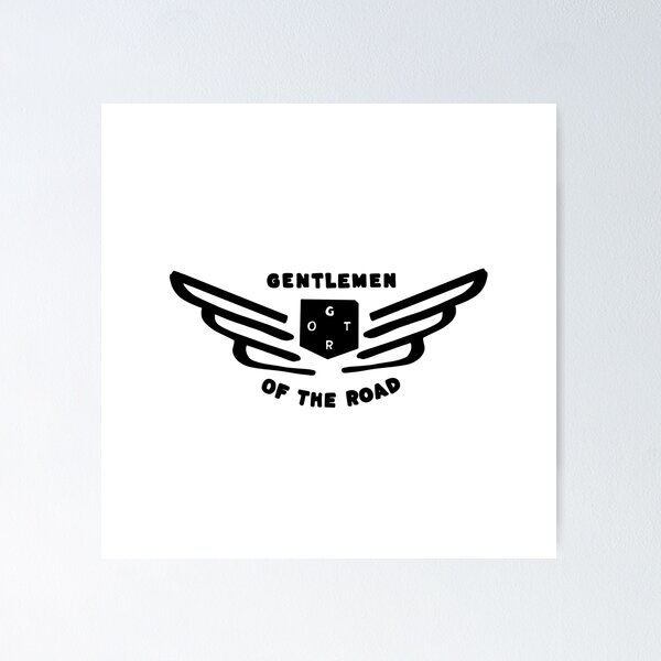 Item preview, Gentlemen of the Road Black  designed and sold by designedsyddd.