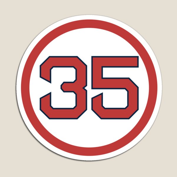 Item preview, Rickey Henderson #35 Jersey Number designed and sold by StickBall.