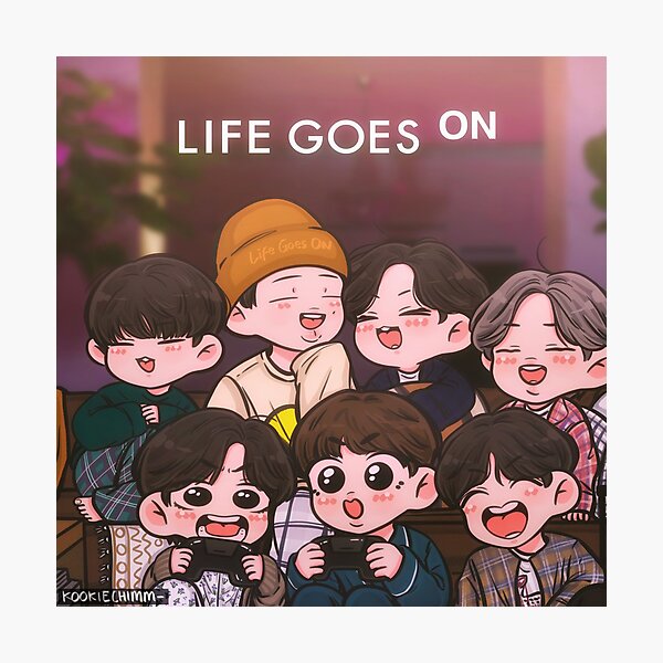 Item preview, La vie continue designed and sold by kookiechimm.