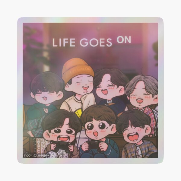 Item preview, Life goes on designed and sold by kookiechimm.