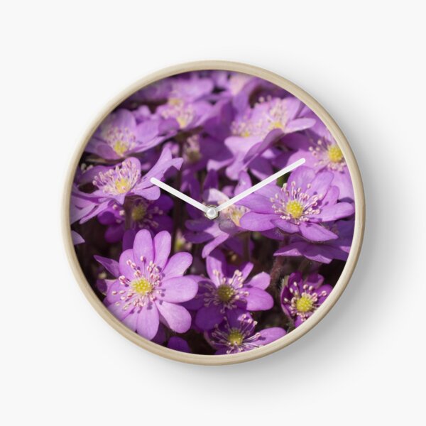 Item preview, purple flowers with yellow red stamens in the center designed and sold by nataliavavilina.