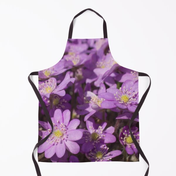 Item preview, purple flowers with yellow red stamens in the center designed and sold by nataliavavilina.