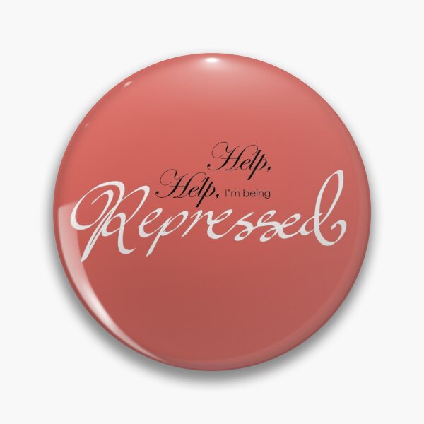 Item preview, Help I'm Being Repressed Mask designed and sold by lilliterra.