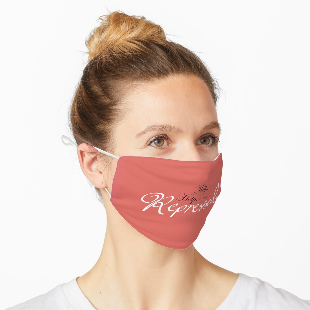 Help I'm Being Repressed Mask Mask