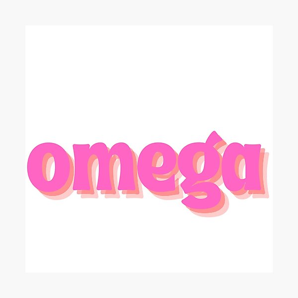 Item preview, Omega-pink designed and sold by Raquel Taylor.
