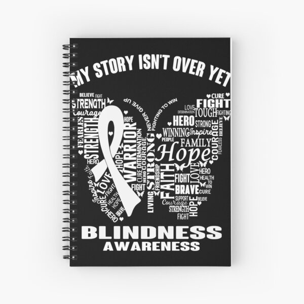 Item preview, My Story Isn't Over Yet Blindness Awareness designed and sold by RidnerStore.