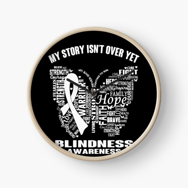 Item preview, My Story Isn't Over Yet Blindness Awareness designed and sold by RidnerStore.