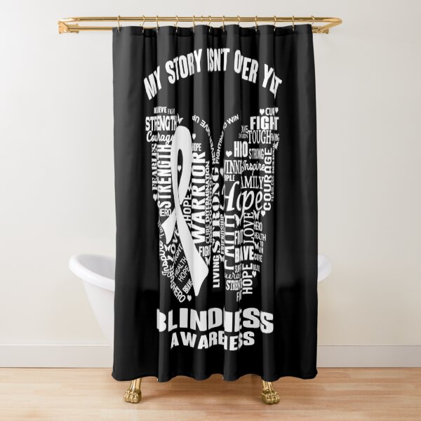 Item preview, My Story Isn't Over Yet Blindness Awareness designed and sold by RidnerStore.