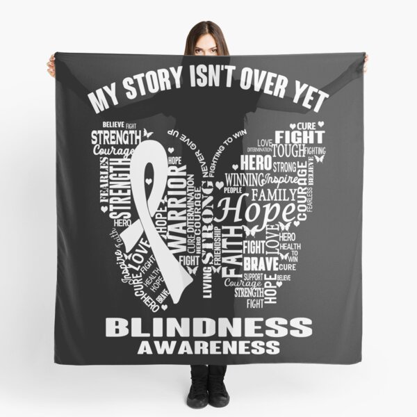 Item preview, My Story Isn't Over Yet Blindness Awareness designed and sold by RidnerStore.