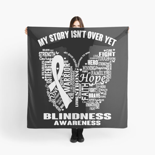 Item preview, My Story Isn't Over Yet Blindness Awareness designed and sold by RidnerStore.