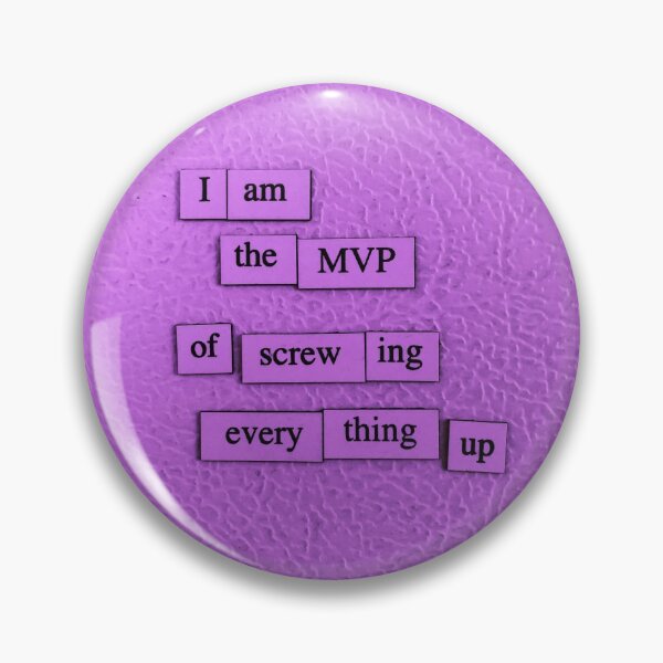 Item preview, MVP designed and sold by depfridgepoems.