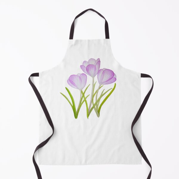 Item preview, Purple Crocus Flowers with Transparent Petals designed and sold by fengyuhao.