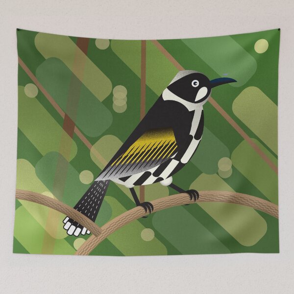 Item preview, New Holland Honeyeater designed and sold by Dion Douglas.
