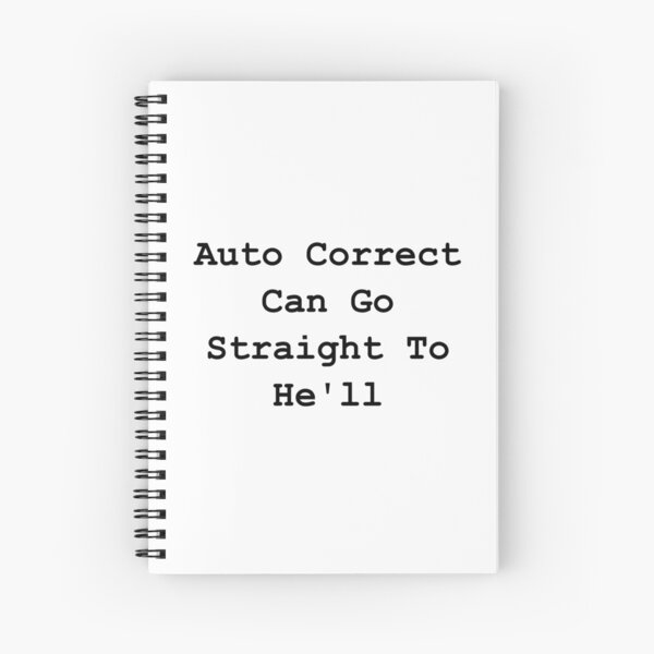 Item preview, Auto Correct He'll designed and sold by TheBestStore.