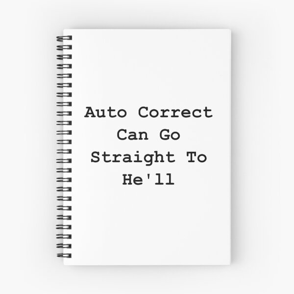 Item preview, Auto Correct He'll designed and sold by TheBestStore.