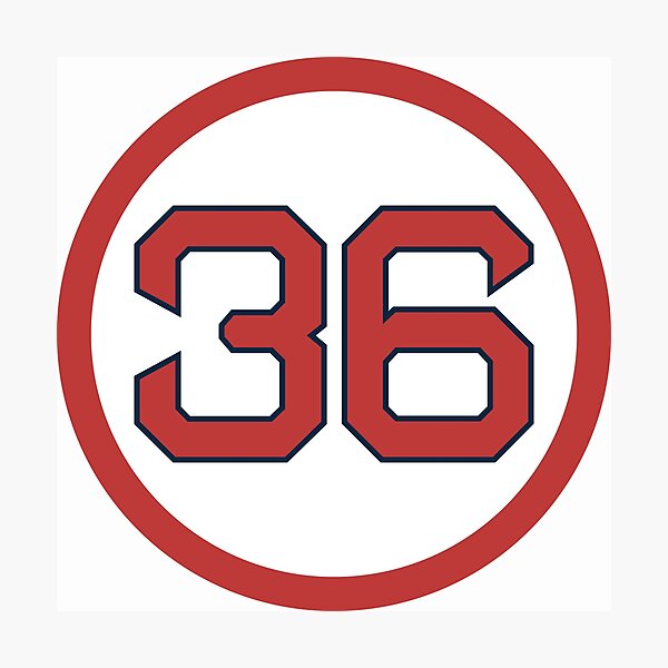 Item preview, Tom "Flash" Gordon #36 Jersey Number designed and sold by StickBall.