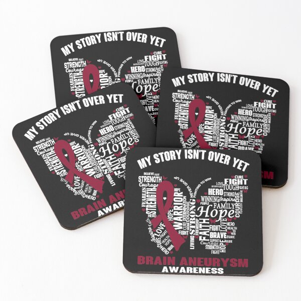 Item preview, My Story Isn't Over Yet Brain Aneurysm Awareness designed and sold by RidnerStore.