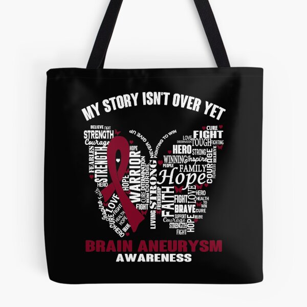 Item preview, My Story Isn't Over Yet Brain Aneurysm Awareness designed and sold by RidnerStore.