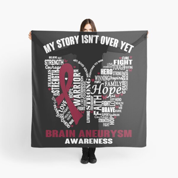 Item preview, My Story Isn't Over Yet Brain Aneurysm Awareness designed and sold by RidnerStore.