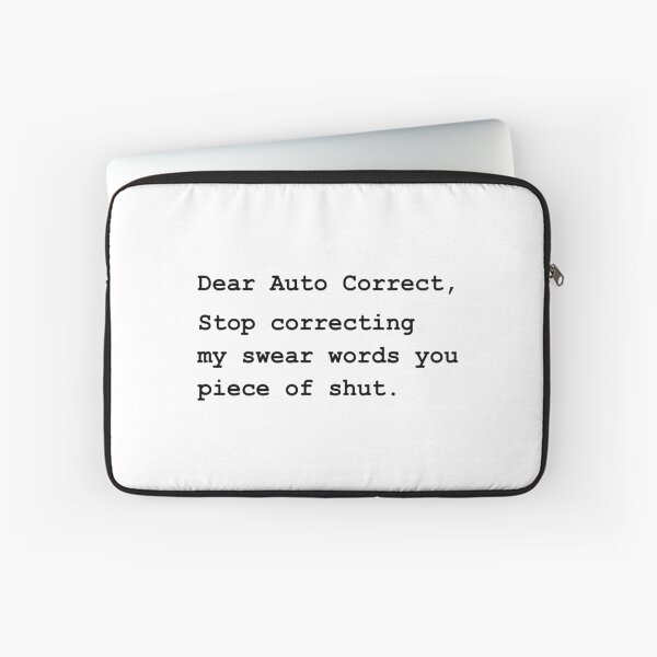 Item preview, Auto Correct Shut designed and sold by TheBestStore.