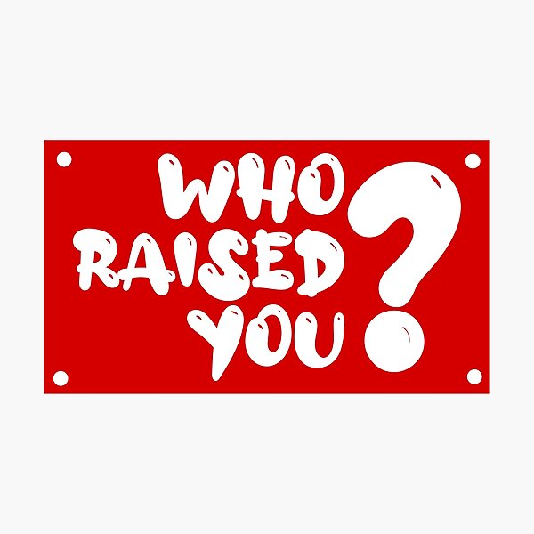 Item preview, tk kirkland - Who Raised You? designed and sold by VintagePrada.