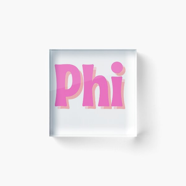 Item preview, Phi-pink designed and sold by Raquel Taylor.