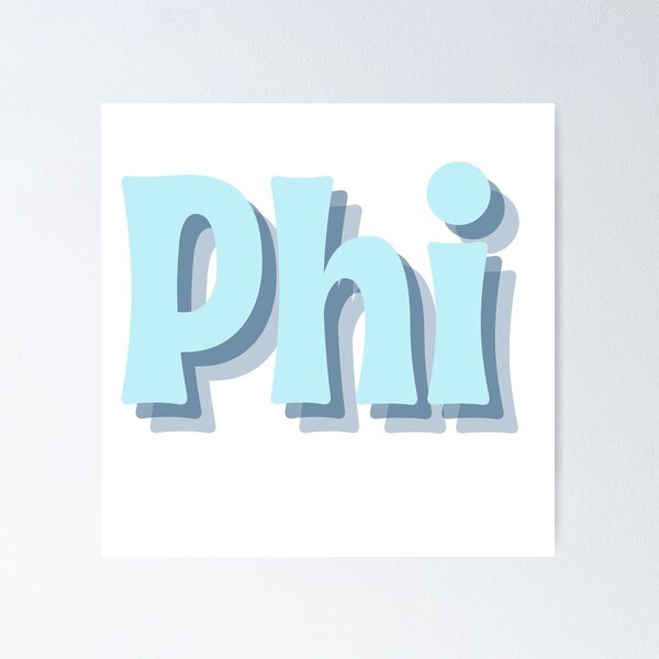 Item preview, Phi-blue designed and sold by Raquel Taylor.