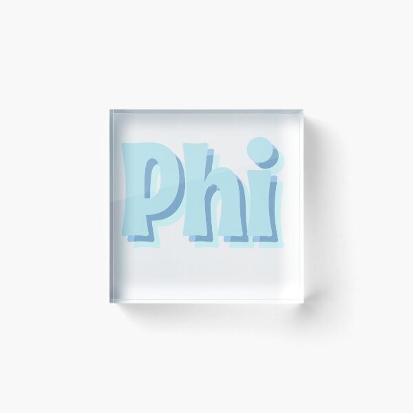 Item preview, Phi-blue designed and sold by Raquel Taylor.