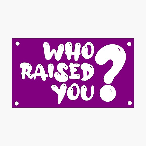 Item preview, tk kirkland - Who Raised You? designed and sold by VintagePrada.
